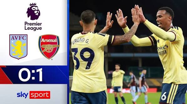 Arsenal schlägt Aston Villa mit 1:0 und fügt ihnen damit die zweite Saisonniederlage in Folge zu.